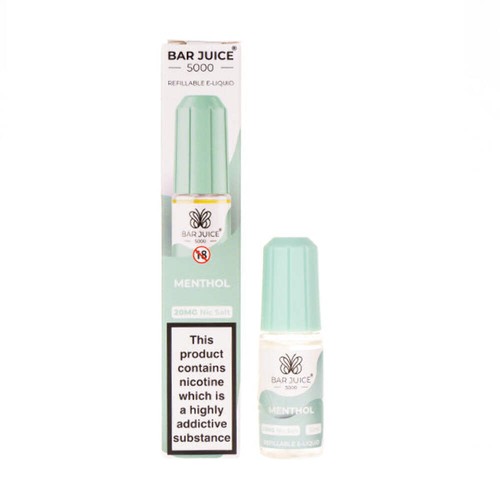 Bar juice 5000 menthol nic - juice,