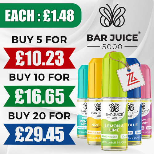 Bar juice 5000 - 5000, salt