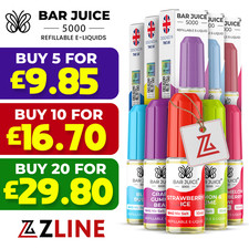 BAR JUICE 5000 Nic Salt 10ml E