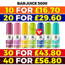 Bar Juice 5000 Nic Salts |