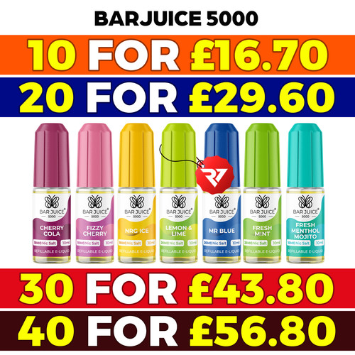Bar juice 5000 nic - salts, |