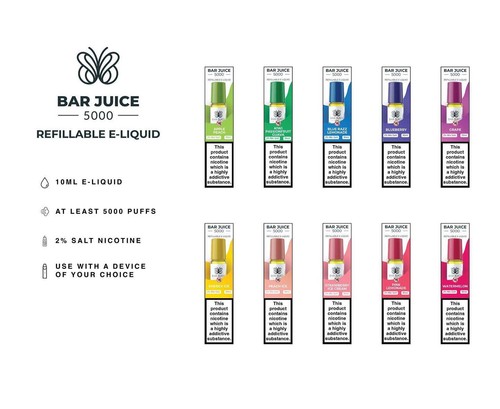 Bar juice 5000 10ml nic - bar,
