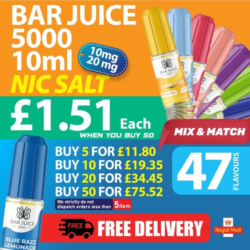 Bar juice 5000 nic - 5000, salt
