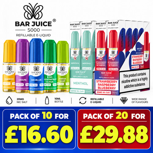 Bar juice 5000 nic salt - juice,