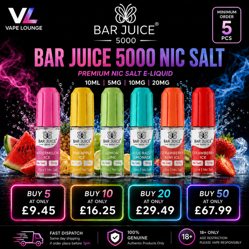 Bar juice 5000 nic salt - juice, |