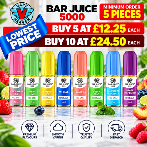 Bar juice 5000 - bar, salt