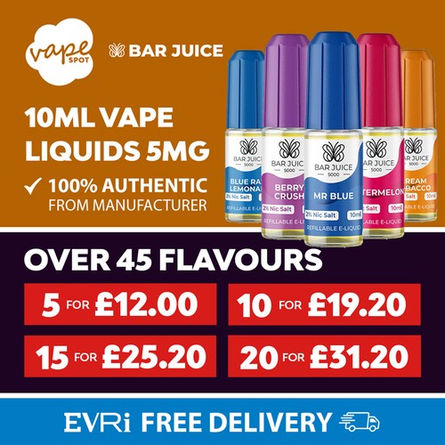 Bar juice 5000 nic - bar, salt