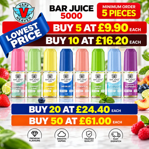 Bar juice 5000 nic - nic, salt
