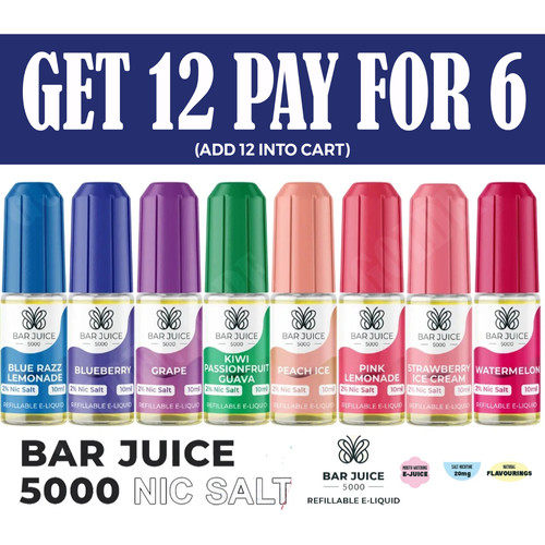 Bar juice 5000 nic - bar, salt
