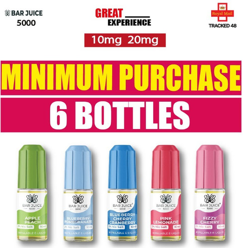 Bar juice 5000 10ml nic - 5000,