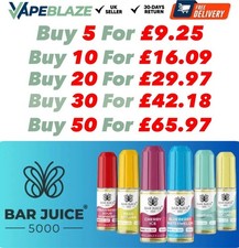BAR JUICE 5000 Nic Salt 10ml E