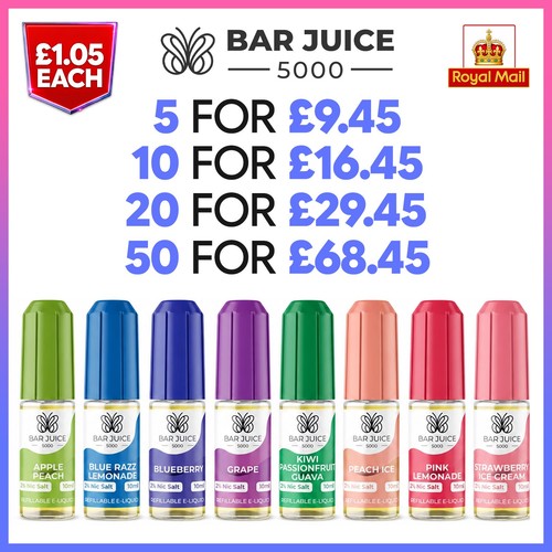 Bar juice 5000 nic - 10ml, e