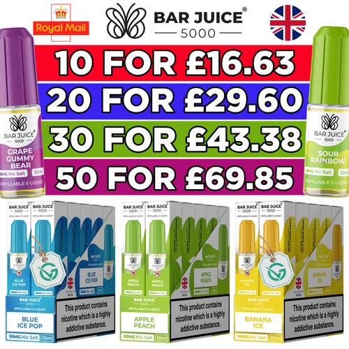 Bar juice 5000 nic - salt, 10ml