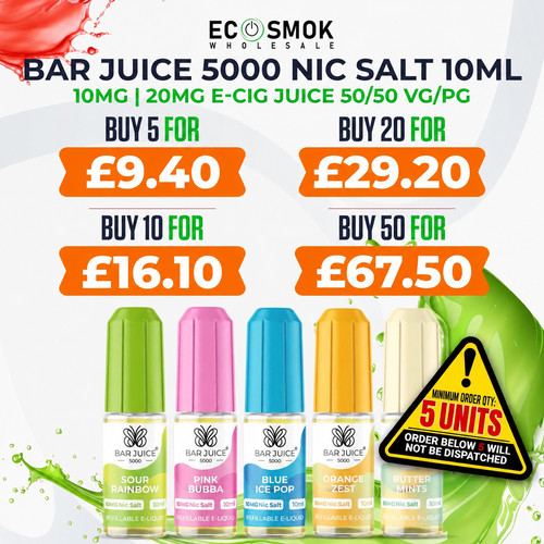 Bar juice 5000 nic salt - juice, 10ml