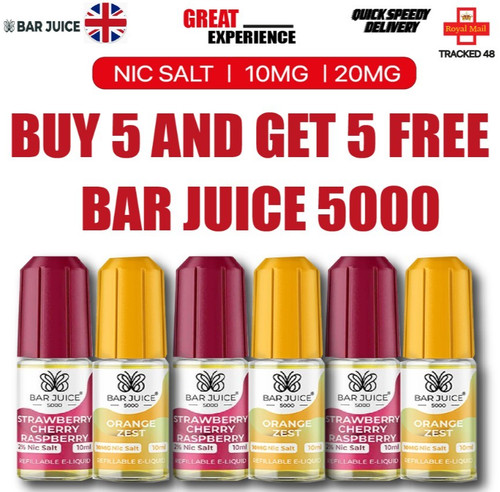 Bar juice 5000 10ml - 5000, nic