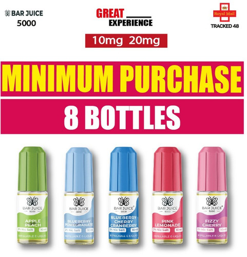 Bar juice 5000 10ml - nic, salt
