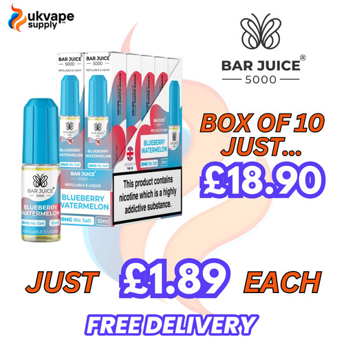 Bar juice 5000 - nic, salts