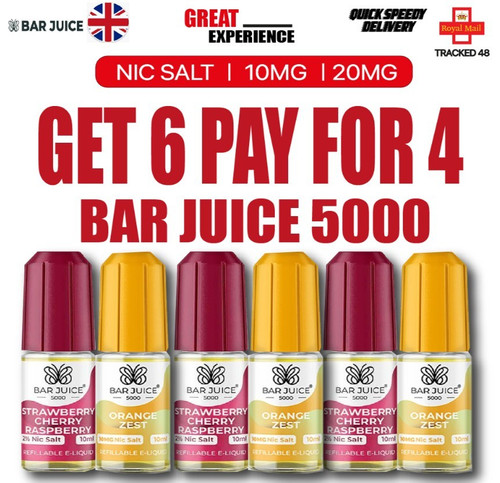 Bar juice 5000 - 5000, salts