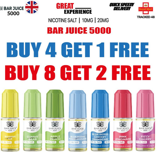 Bar juice 5000 - salt, e