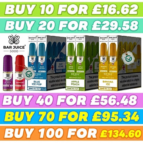 Bar juice 5000 nic - nic, salt