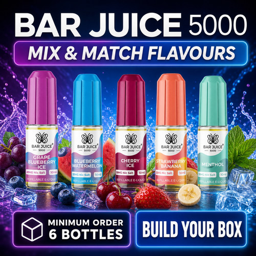 Bar juice 5000 nic salt - juice, e