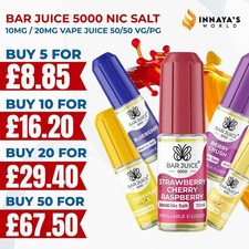 BAR JUICE 5000 Nic Salt 10mg /