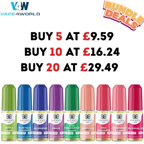 Bar juice 5000 nic salt - salt, 10ml