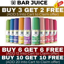 BAR JUICE 5000 Nic Salt 10ml E