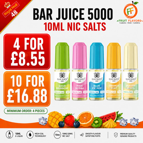 Bar juice 5000 nic - nic, salt