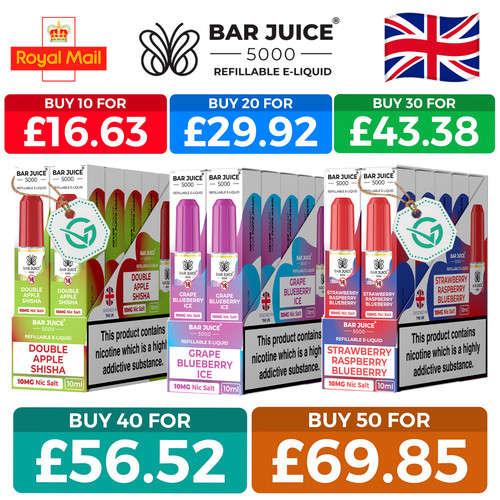 Bar juice 5000 nic salt - nic,