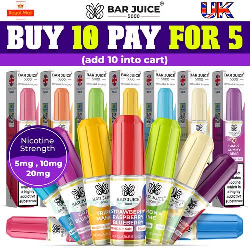 Bar juice 5000 - nic, salt