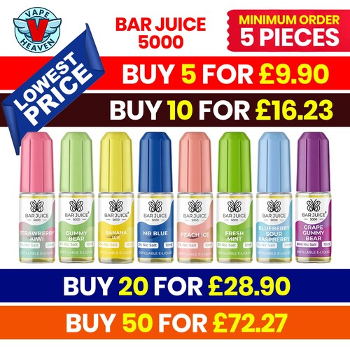 Bar juice 5000 - salt, 10ml