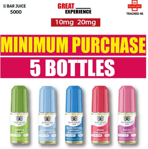 Bar juice 5000 10ml - 5000, salt